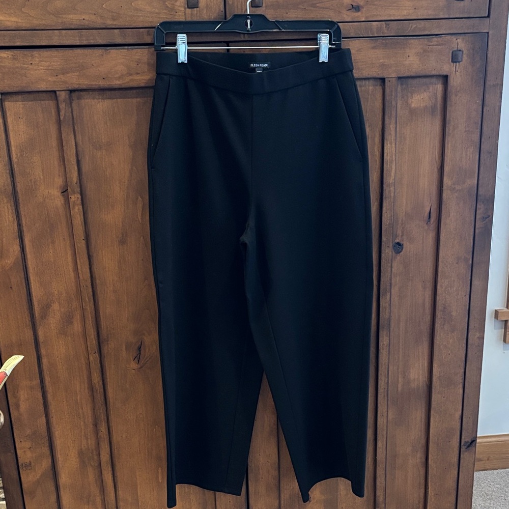 Eileen Fisher Black Ankle Pants